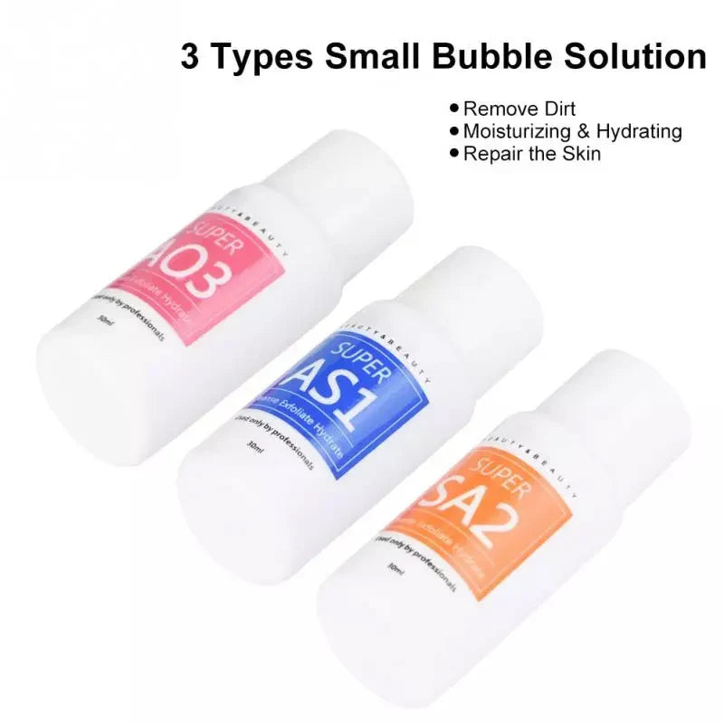 15/5/3PCSPcs 30ml Aqua Peeling Solution AS1 SA2 AO3 Strong Cleansing Skin Care for Hydra Dermabrasion Beauty Machine Facial