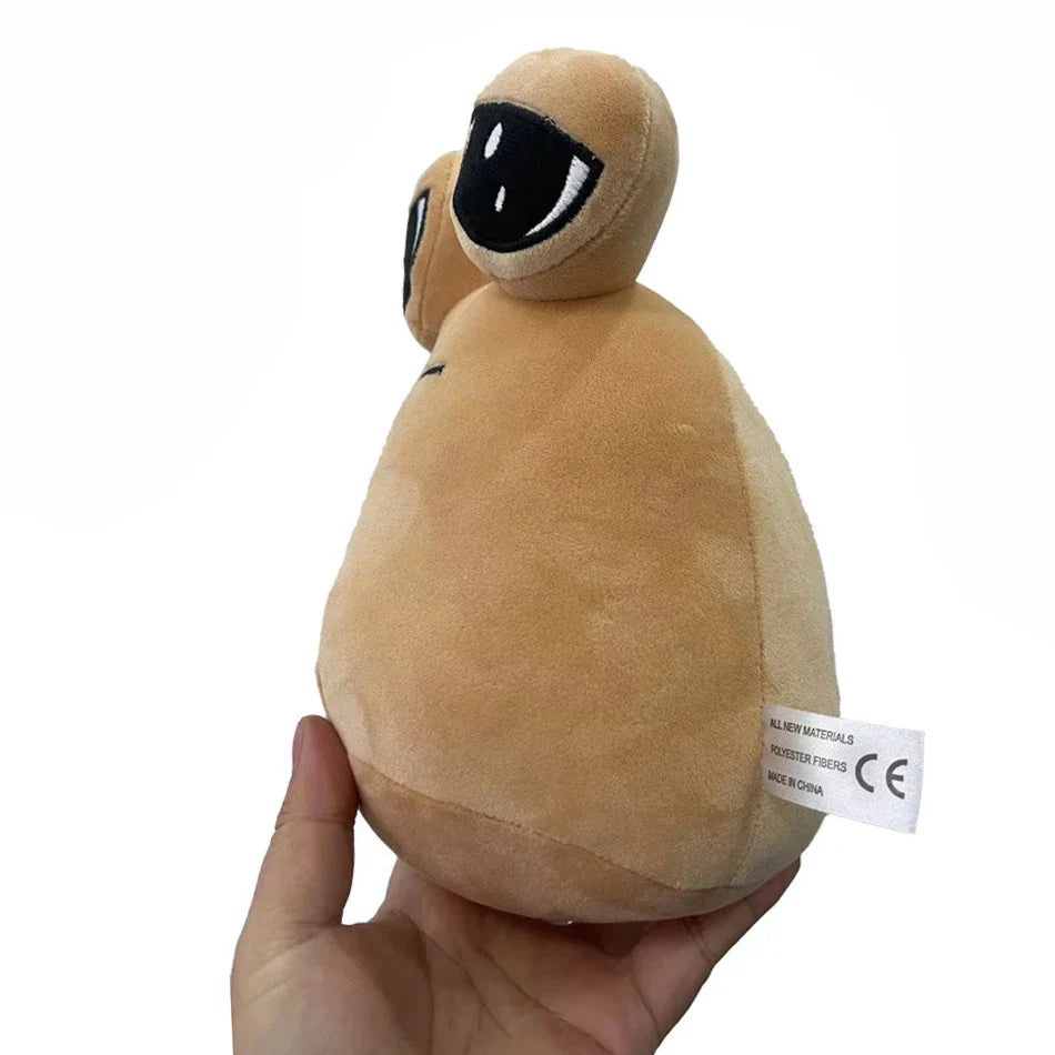 Hot Game My Pet Alien Pou Plush Toy Furdiburb Emotion Alien Plushie Stuffed Animal Pou Doll 22cm