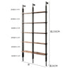 Modern Design Bookcase Accessories Indoor Creative Bedroom Magazine Rack Organizer Organizer Scrivania Industrial Furniture