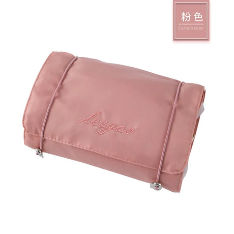 4Pcs In 1 Detachable Makeup Bag Women Zipper Mesh Large Capacity Cosmetics Pouch Foldable Portable Travel Wash Storage Bag