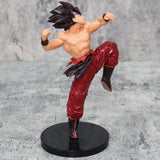 Dragon Ball Son Goku Super Saiyan Anime Figure 22cm BLOOD OF SAIYANS Goku Action Figure Model Gifts Collectible Figurin for Kids