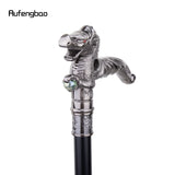 Dragon Scrambling Ball Walking Stick with Hidden Plate Self Defense Fashion Cane Plate Cosplay Crosier Stick 93cm