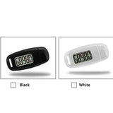 USB Rechargeable 3D Pedometer 3D Tri-Axis Sensor Backlight Step Counter Removable Clip Accurate Fitness Tracker Women