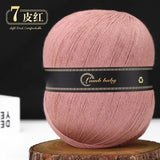 150g Solid Color Silk Cotton Yarn Soft Yarn For Crocheting, Knitting T-shirts Shawls Scarves Accessories And Handicrafts