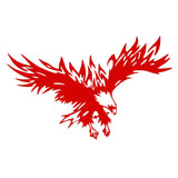 Reflective Laser PVC Eagle Graphics Sticker for Car Door Hood Body Side Decals Vinyl Auto Exterior Styling Film Foil Sheets