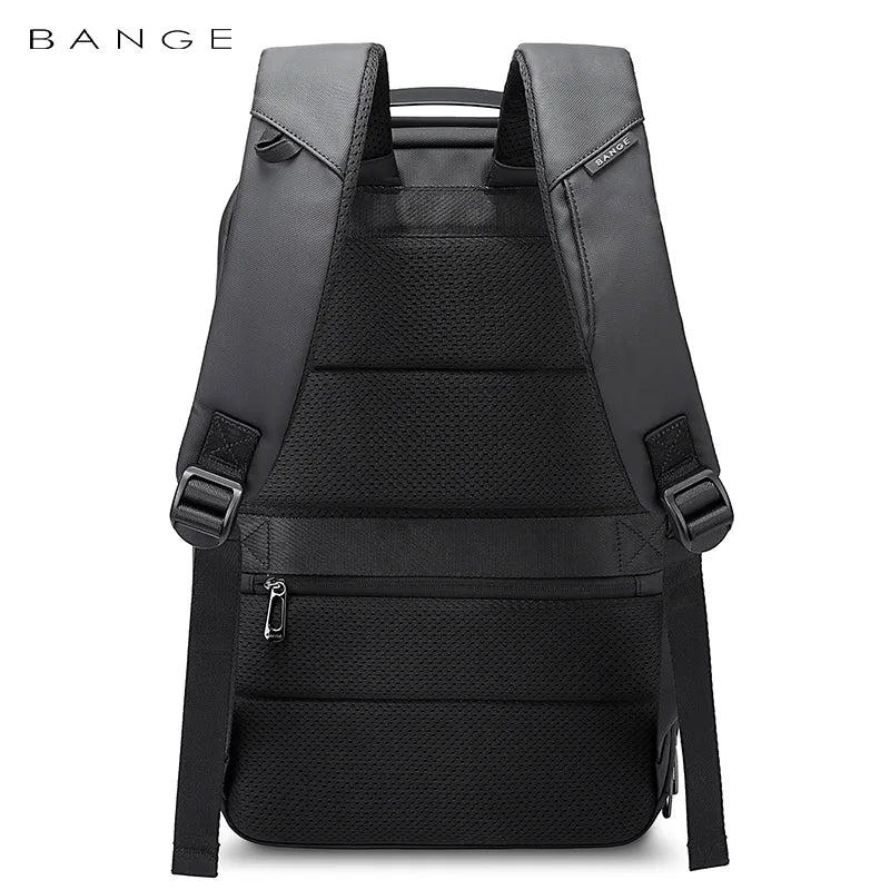 Mochila bange Fashion Waterproof School Travel Bag Backpack USB Business Backpacks Fit For 15.6 Inch Laptop