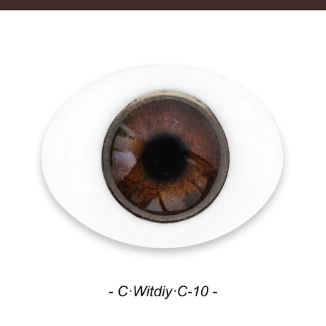 Witdiy high quality doll glass eyes for sale/boat type/handmade/12mm/14mm/18mm/20mm/22mm/24mm for reborn/BJD dolls