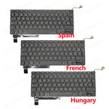 New A1286 Keyboard For MacBook Pro 15" A1286 Replacement Keyboard US UK ES FR RU DE HU KR PT DK NO 2009 2010 2011 2012