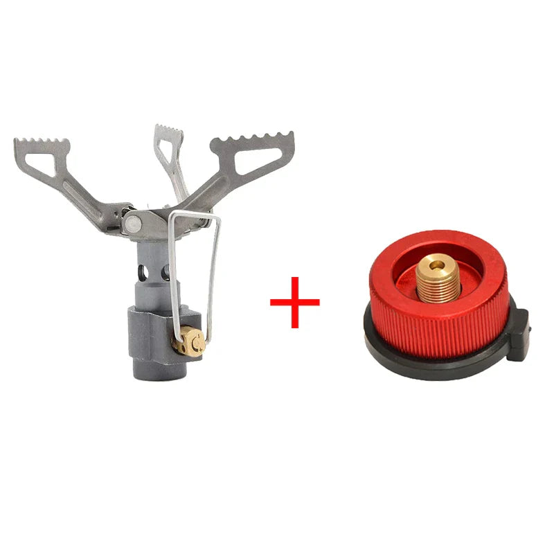 BRS Outdoor Portable Solo Titanium Camping Gas Stove 25g Lightweight Mini Gas Cooker Burner Camping Hiking Gas Burner brs-3000t