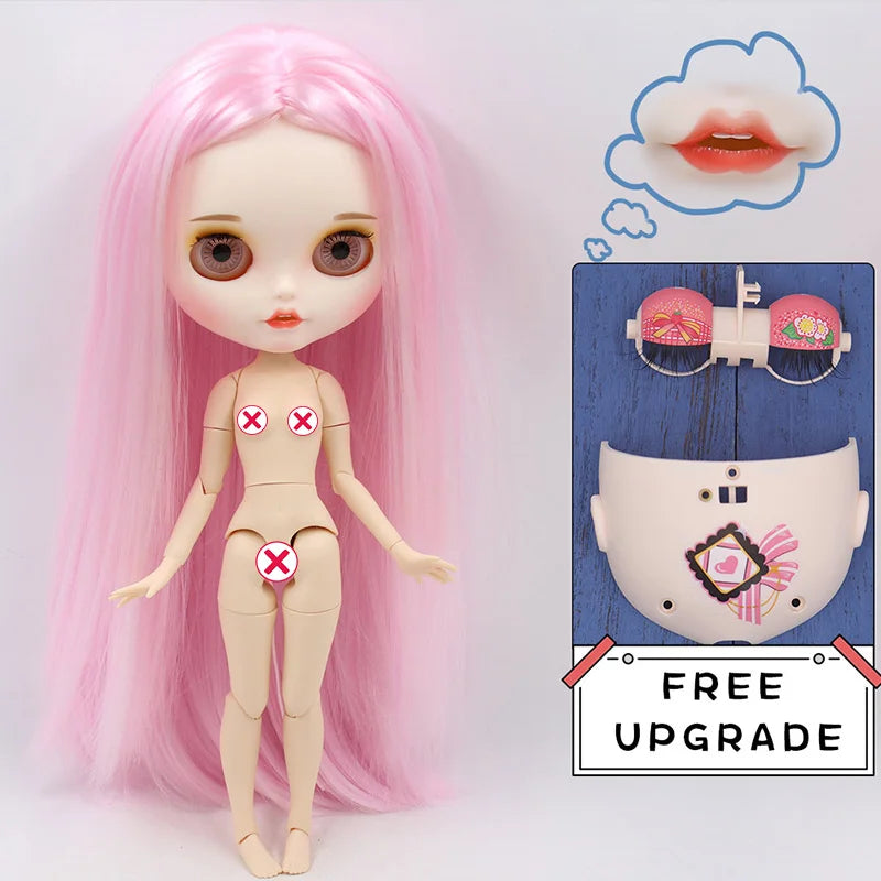 ICY DBS blyth doll CUSTMIZED carvd lips teeth matte face  joint body on sale 1/6 BJD neo azone