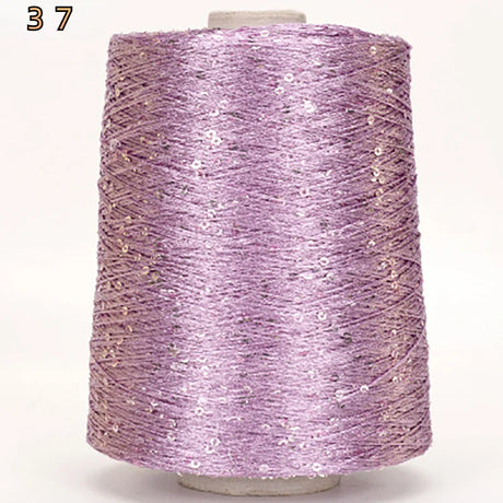 500G Glitter FancyYarn Sequin  Hand Crochet Thread Knitting Clothes Needleworkyarn With Sequins Knitting Yarn Needlework Sequins