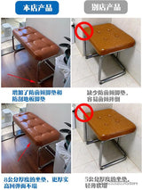 Bench Light Luxury Stainless Steel Household Sofa Bed End Stool Iron Dining Stool Dining Chair Shoe Changing Stool Simple Dining