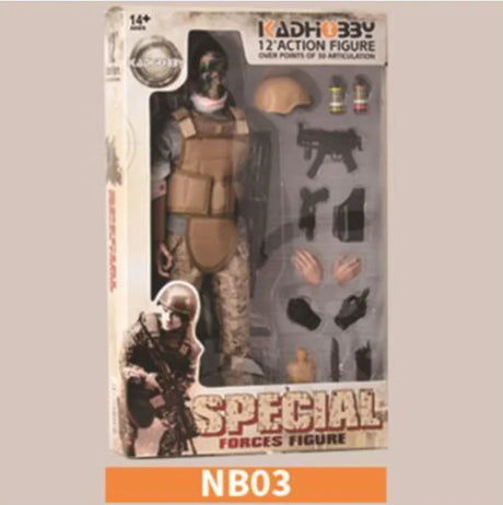 Collection NB01A NB02A NB03A NB04 NB05 NB07 NB08 1/6 Military Army Combat Swat Police Soldier ACU Forces Action Figure Model