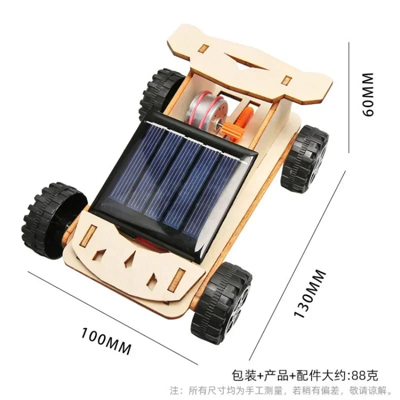 Hot Selling Solar Car DIY Student Science Experiment Material Package Invention Steam Teaching Technology Production Toys