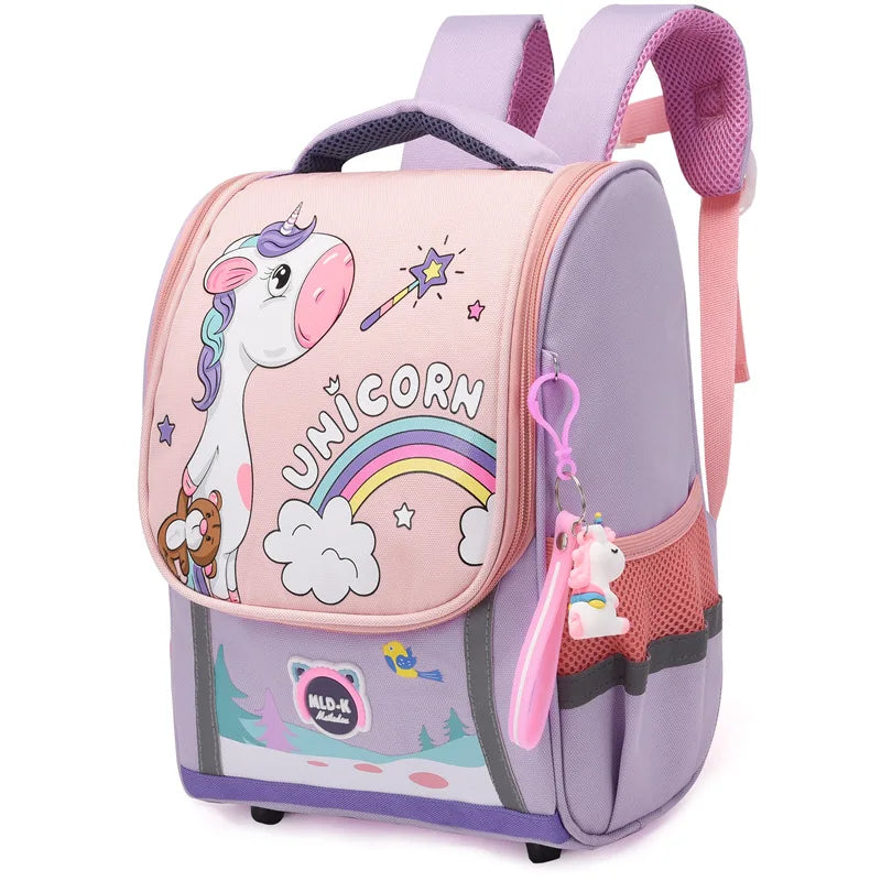 Children Schoolbag Schoolchild Backpack Kindergarten Cute Cartoon Space Bag Large and Small Kid Backpack Little Girl Bookbag