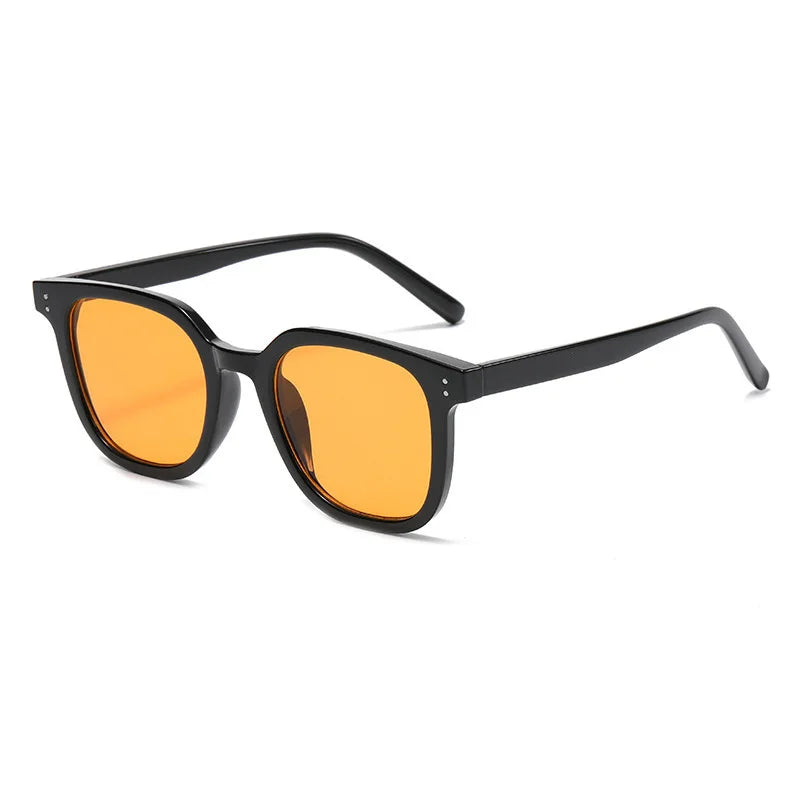 New Fashion Design Gradient Colorful Sunglasses Summer UV Protect Sun Block for Men Women Unisex Portable Pouch Cycling Sunglass