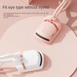 Electric Eyelash Iron Rechargeable Eyelash Curler Shaping Beauty Tool Long Lasting Eyelashes Curls Thermal Makeup Accessories