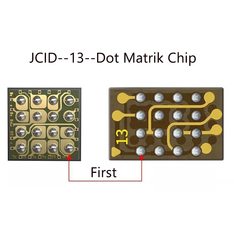 JCID V1SE Dot Matrix Repair Flex Cable For iPhone 13 Pro MAX Mini Read Write Flex JC 13 Series Chip Mobile Phone Face ID Repair