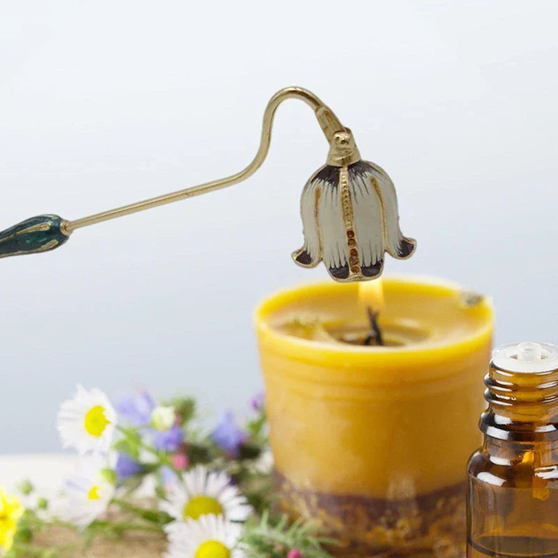 Vintage Candle Extinguishing Mask Aromatherapy Candle Tool Cover Candle Holder Household Products Core Extinguisher Spot