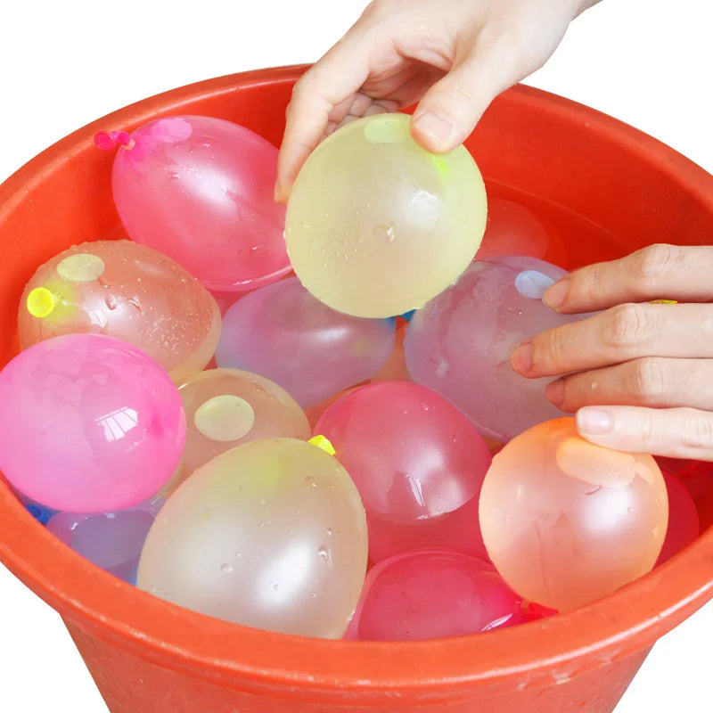 111pcs Water Bombs Balloon Amazing Filling Magic Balloon Children Water War Game Supplies Kids Summer Outdoor Beach Toy Party