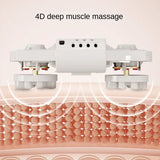 Simple Control Mini Foot Massage Machine Heat Hot Compress Leg Beauty Instrument Multi-function Soleplate Rolling Feet Massagers