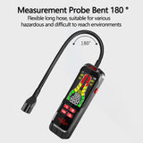 Handheld Combustible Gases Leak Detector Natural Gases Leakage Tester Portable Combustible Gases Concentration Analyzer Meter