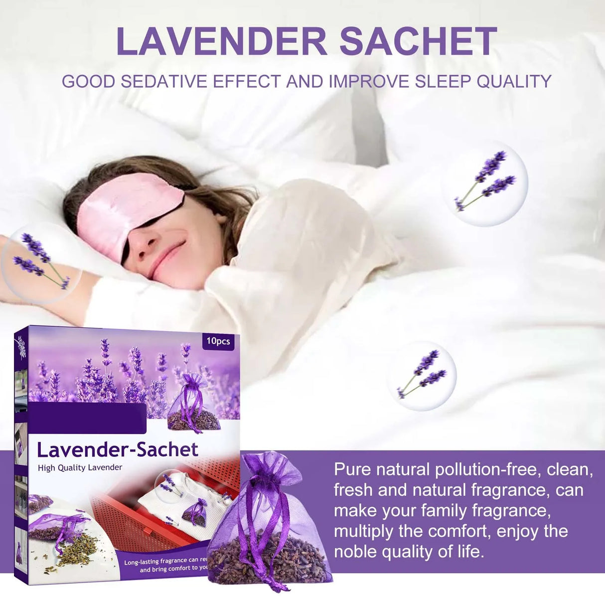 Lavender Scented Hanging Air For Drawers Wardrobes And Shoe Cabinets Household Sprays