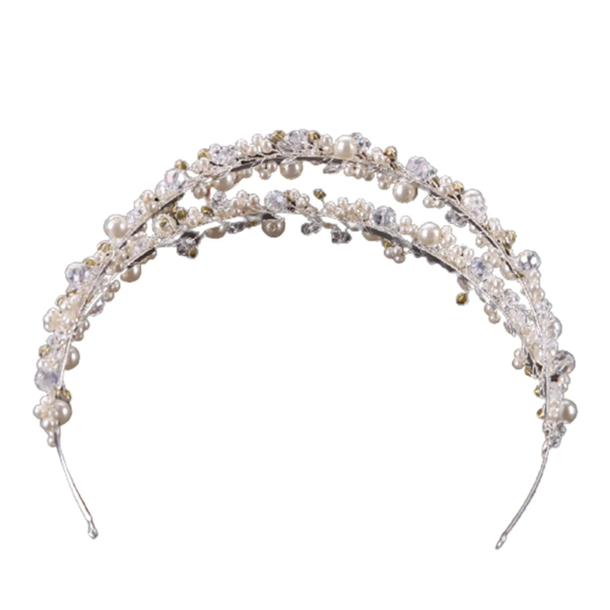 Fashion Insert Comb Broken Hair Clip Payneta Korean Elegant Pearl Hair Claw Ladies Pearl Flower Crystal Comb Hair Pins Clips