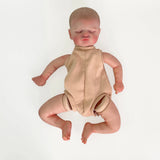 NPK 19inch Newborn Baby Reborn Doll Kit Baby Rosalie Lifelike Soft Touch Already Painted Unfinished Doll Parts