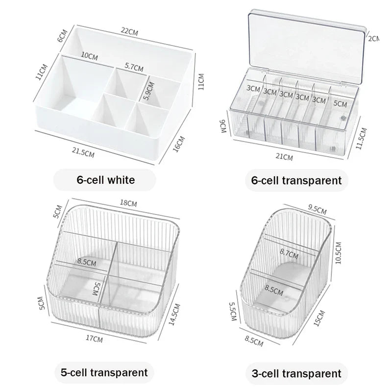 Storage Box for False Eyelashes Extension Tools Container Acrylic Eye Patches Tape Lashes Accessories Makeup Tool Organizer