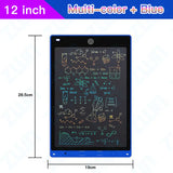 6.5/8.5/10/12/16/19In LCD Drawing Board Writing Tablet Digit Magic Blackboard Art Painting Tool Kids Toy Brain Game Child's Gift