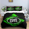 H-Hugo Boss Logo Print Bedding Sets Exquisite Bed Supplies Set Duvet Cover Bed Comforter Set Bedding Set Luxury Birthday Gift