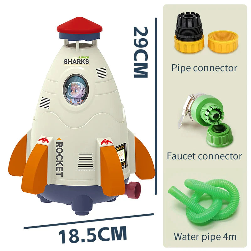 Interesting Water Pressure Rocket Launcher Outdoor Parent-child Interaction Games Sports Water Toys Watering Boys Girls Children