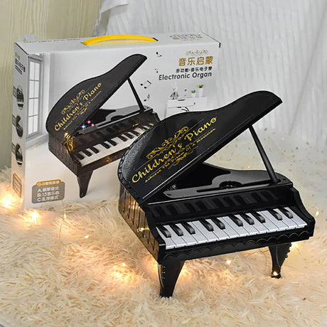 26 Key Mini Electronic Piano Simulation Play Music Instrument Toy Practice Black Pink Chirstmas Gift