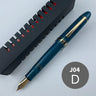 New Yongsheng 630 Resin Brief Fountain Pen NO.8 Iraurita Fine Nib Piston Gold Clip Pen Stationery Business Writing Gifts pens