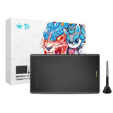 HUION H610X Graphics Tablet 10x6.25 Inch Digital Tablets Pen Tablets Compatible with Mac Windows PC Linux(Ubuntu) Android Phone