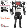 Moc Skibidi Toilet Builing Blocks Titan Clock Man 2.0 Camerman Speakerman TVMan Bricks DIY Moddel Toys For Kids Gift Easter Toys