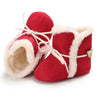 New year Christmas Newborn Baby Shoes Boys Girls Toddler First Walkers Soft Bottom Infant Flats Warm Snow Boots 0-18Months