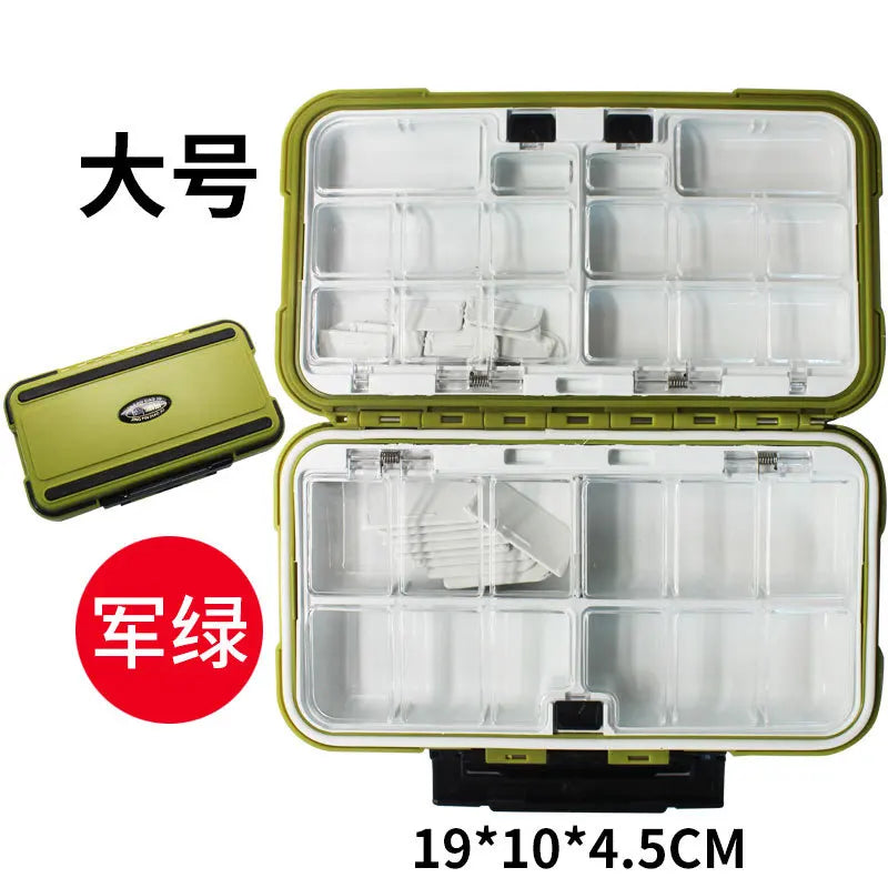 Large Capacity Waterproof Multifunctional Fishing Storage Box Boxes for Fishing Lures Bait Lure Takle Tackles Hook Plastic