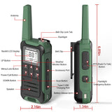 2pcs Baofeng F22 PMR446 FRS Mini Communication Radio Profesional Walkie Talkies Two Way Radio Transceiver For Restaurants