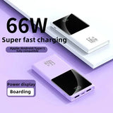 66W Power Bank Two-way Fast Charging 50000mAh Large Capacity Lightweight External Battery Portable For Mobile Phone PowerBank