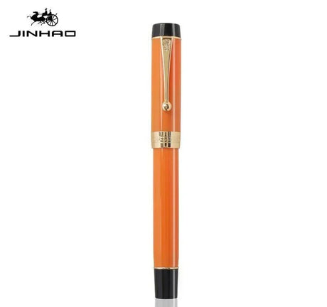 Jinhao 100 Fountain Pen Transparent Color Resin luxury Pens M/F/EF/1.0mm Extra Fine Nib Office School Supplies Stationery Gift