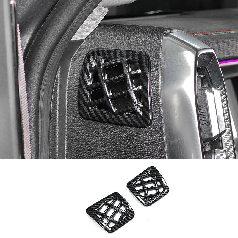 Chery Jetour Traveller T2  Carbon Fiber Patterned Interior Patch Trim Frame Stickers Interior Accessories Interior Protection