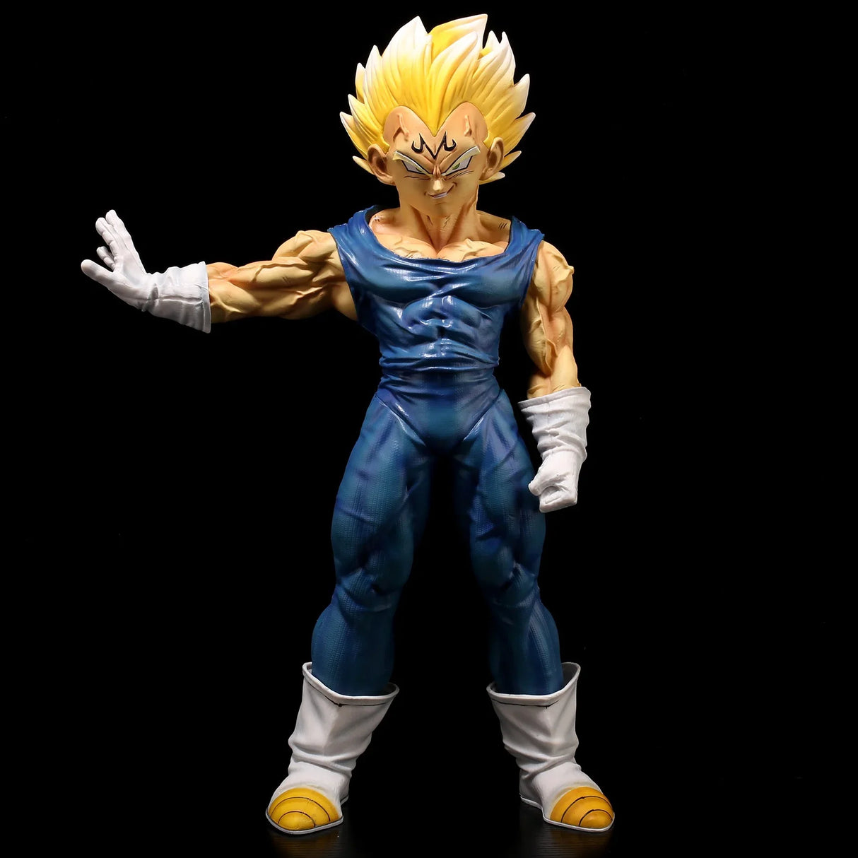 38cm Dragon Ball Z Majin Vegeta Anime Figure GK Super Saiyan Action Figurine PVC Statue Collectible Model Decoration Toys Gift