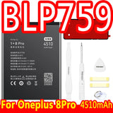 NOHON Battery For Oneplus 7 Pro 8 6 6T 5 5T Bateria One Plus 1+ BLP637 BLP657 BLP699 BLP685 BLP759 BLP761 Replacement Batteries