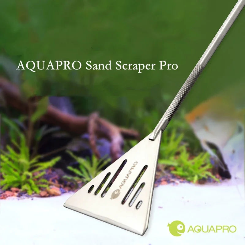 Aquapro Sand Scraper Pro 316 Stainless Steel Aquarium Tools Accessories Fish Tank Equipment