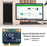 RT3290 2.4G WiFi Network Card 150Mbps Bluetooth 3.0 Mini PCI-E Laptop Adapter