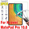 2Pcs Tempered Glass Tablet Screen Protector for Huawei MediaPad 10.4 Pro 10.8 T3 T5 T8 T10 T10S M5 M6