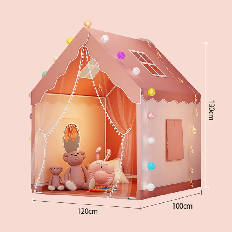 Big Size Children Toy Tent Indoor Girl Boy Castle Super Large Room Crawling Toy House Princess Fantasy Bed Game Kids Baby Gifts