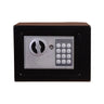 Digital Safe Small Household Mini Steel Safe Currency Vank Safe Deposit Box with Key to Safely Store Cash Jewelry or Documents